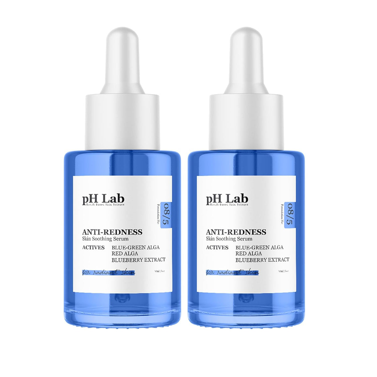 Anti Redness Serum, Reduces Capillary Cracks Appearance, Evens Skin Tone, Skin Soothing and Redness Reform Serum, 1.01 Fl Oz (Pack of 2)