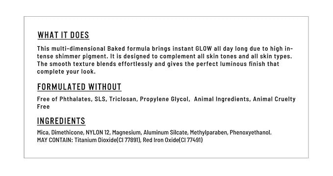 J.CAT BEAUTY You Glow Girl Baked Highlighter - Mermaid Skin