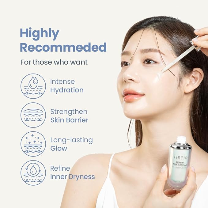 TIRTIR Ceramic Milk Ampoule (1.01 Fl Oz)