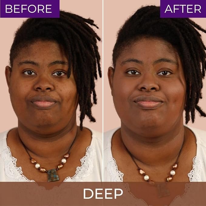 Hey Honey Trick and Treat CC Cream SPF 46 | Active Moisturizing Color Correcting Cream with Honey & Propolis | Best Cover For Rosacea, Skin Redness & Mature Skin | Cruelty-Free | 1 oz (Deep)