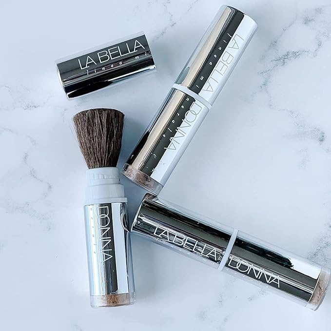 Minerals on the Go - (Dispensing Brush w/Loose Foundation) in Honey