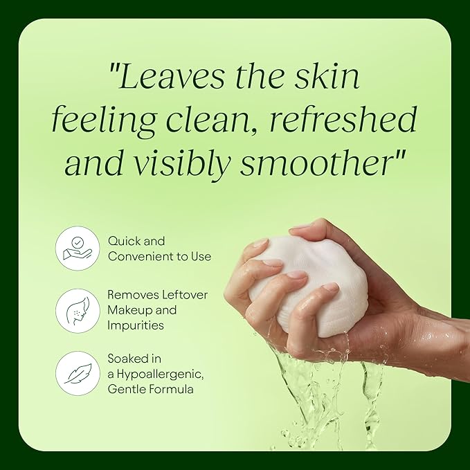 Toning Polish Pads - Korean Skincare for Dark Spots, Wrinkles & Dull Skin - Hydrating Facial Treatment with Snail Mucin, Niacinamide, Peptides & Centella - 100 Count