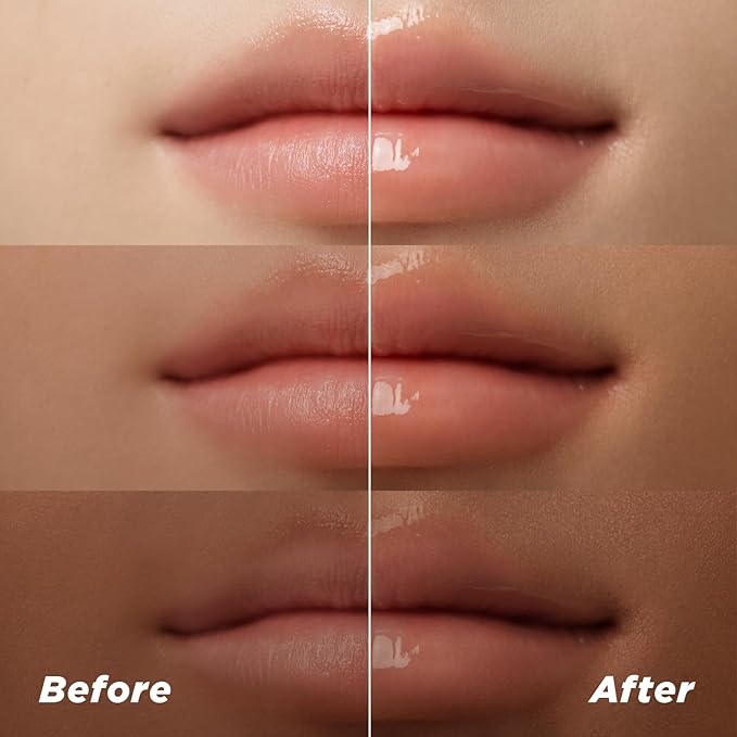 ITY Gel Lip Balm for Lip Repair - 4 Natural Extracts, Reducing Fine Lines, Hydrating, and Enhancing Glossiness - Versatile Use for Daily Care, Nighttime Repair, and Makeup Priming