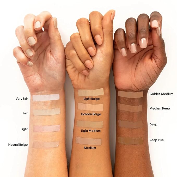 Winky Lux Peeper Perfect Under Eye Concealer, Makeup & Eye Brightener, Full Coverage Concealer for Dark Circles, Color Corrector & Eye Primer, With Collagen, Hyaluronic Acid & Vitamin E (Medium Deep)