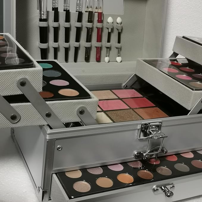 118 Colors Makeup Kit All-in-one Makeup Set, Cosmetic-Gift for Women -Include Makeup Brush Set, Eyeshadow Palette, Brow Powder, Eyebrow Pencil, Lip brush -(Multicolor 101)