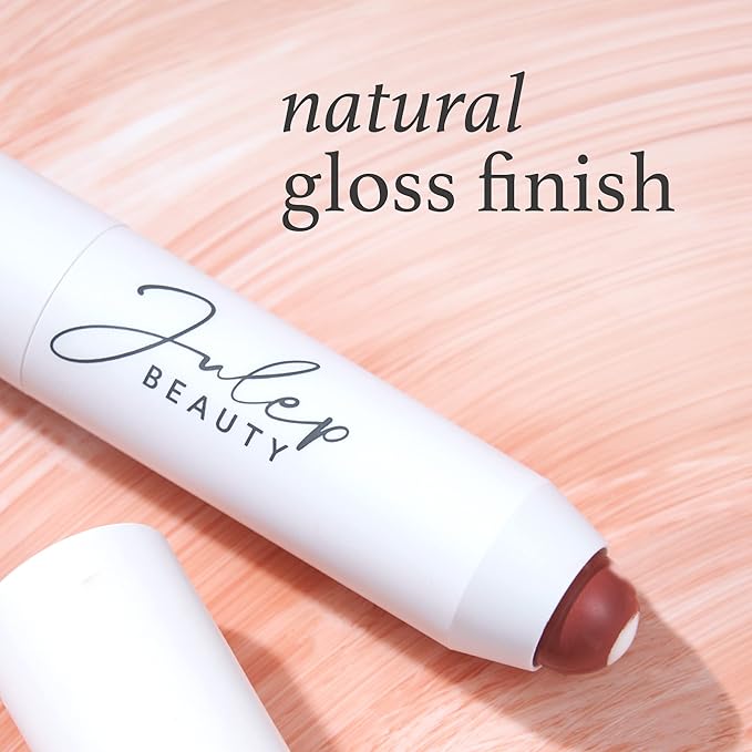 Julep It's Balm: Tinted Lip Balm + Buildable Lip Color Duo - Dusty Orchid Shimmer, Brown Sugar - Natural Gloss Finish - Hydrating Vitamin E Core - Vegan