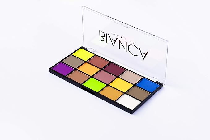 15 Colors Eyeshadow Palette | Versatile Range for Unlimited Eye Looks. (Neon)