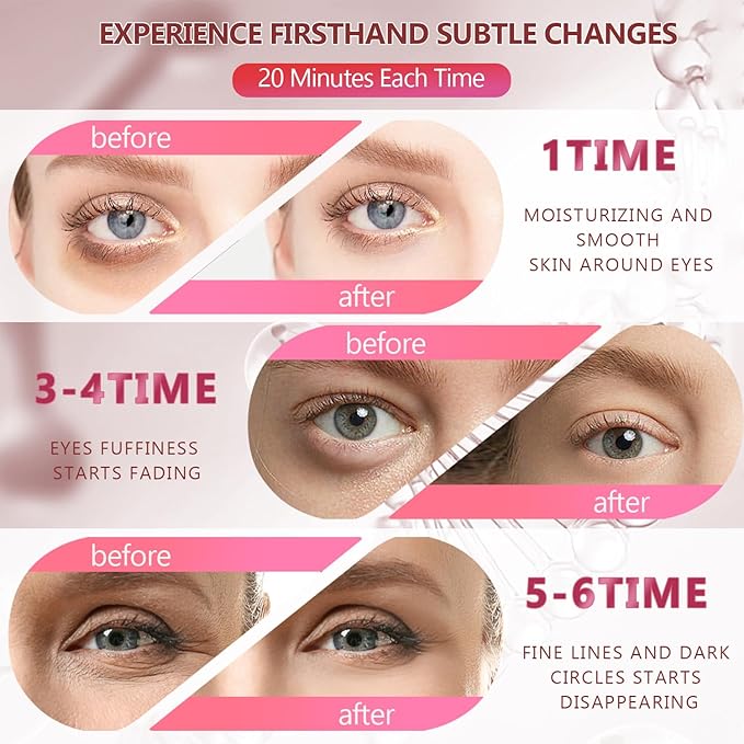 2 Packs 60 Pcs Under Eye Patches, 24K Gold+Pink, 30 Pairs Women Undereye Mask for Puffy Eyes Dark Circles Treatment, Men Collagen Gel Pads Hydrating for Eye Bags Puffiness Wrinkle, Beauty Skin Care