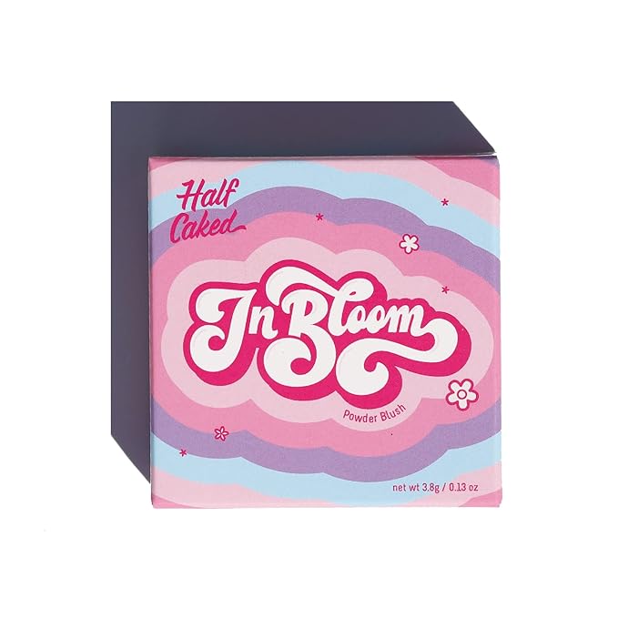 Half Caked In Bloom Powder Blush | vegan & cruelty-free, fragrance-free, highly pigmented, primer-infused | 3.8g (Me & U)