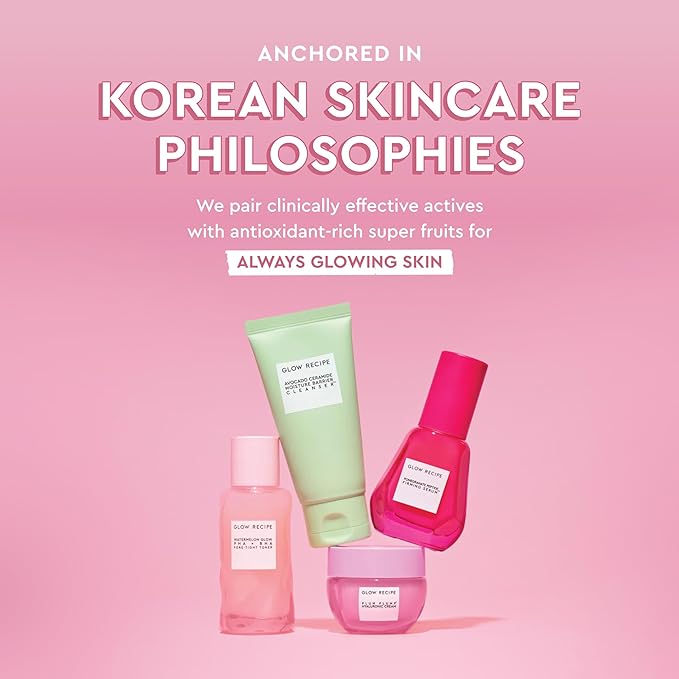 Glow Recipe Stocking Stuffer Niacinamide Serum Dew Drops Ornament - Hydrating Face Serum & Illuminating Makeup Primer for Dewy, Glass Skin + Hyaluronic Acid for Plumping & Highlighting (15 ml)