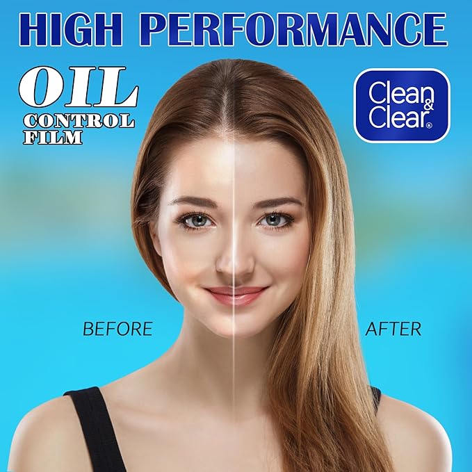 Oil Blotting Sheets From China Replacment for Clean&Clear Oil Absorbing Sheets,2 Pack(total 120sheets) Oil Control Film for Face,High-performance Handy Face Blotting Paper for Oily Skin