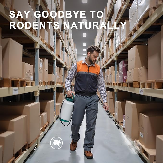 HIQILI Peppermint Essential Oil 32oz 100% Pure Natural Aromatic Oil for Freshening Air, Hair Care, DIY Soap, SPA & Home Use