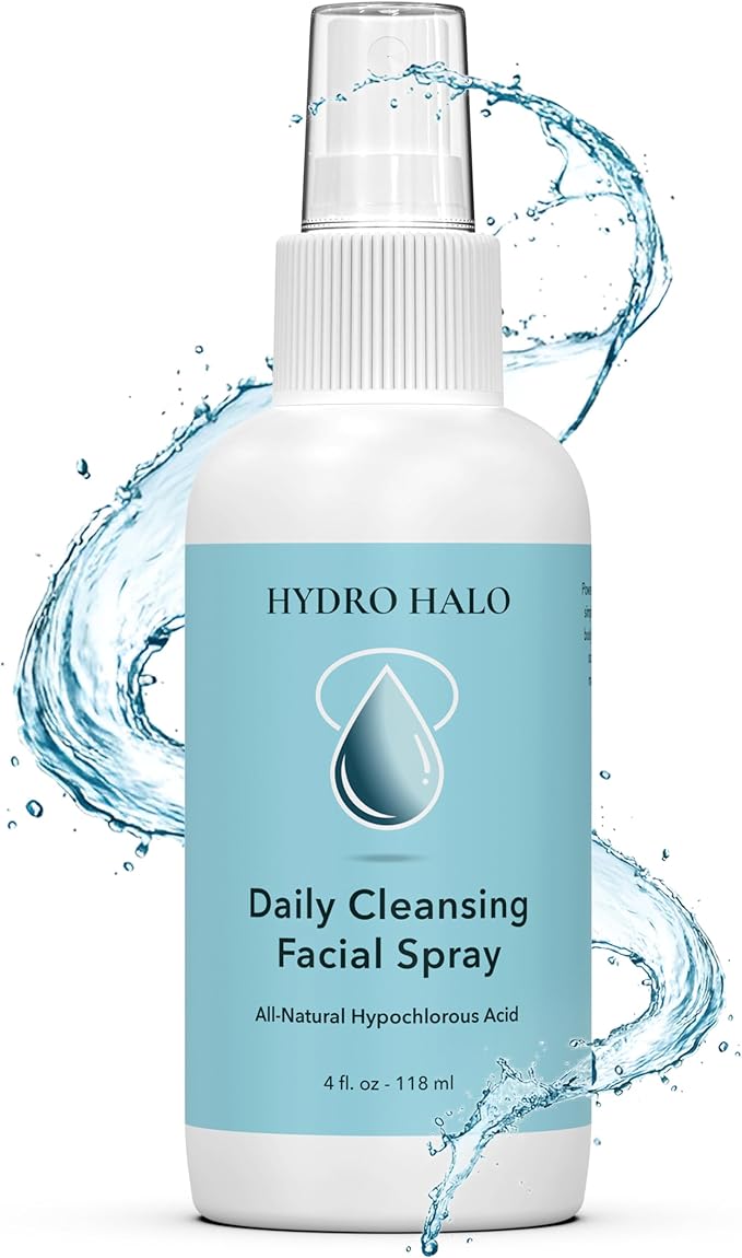 Hypochlorous Acid Spray for Face 4oz – Pure Hypochlorous Acid Spray Cleaner, Daily Cleansing Facial, pH Balanced, Plant Based, No Alcohol, USA Made