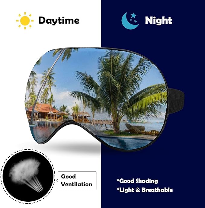 Custom Personalized Sleep Eye Mask Add Any Photo Text Logo Design Your Own Soft Blindfold Eyemask Blackout Eye Cover for Men Women Home Travel Offices, Yellow, 8.1"x4.1"