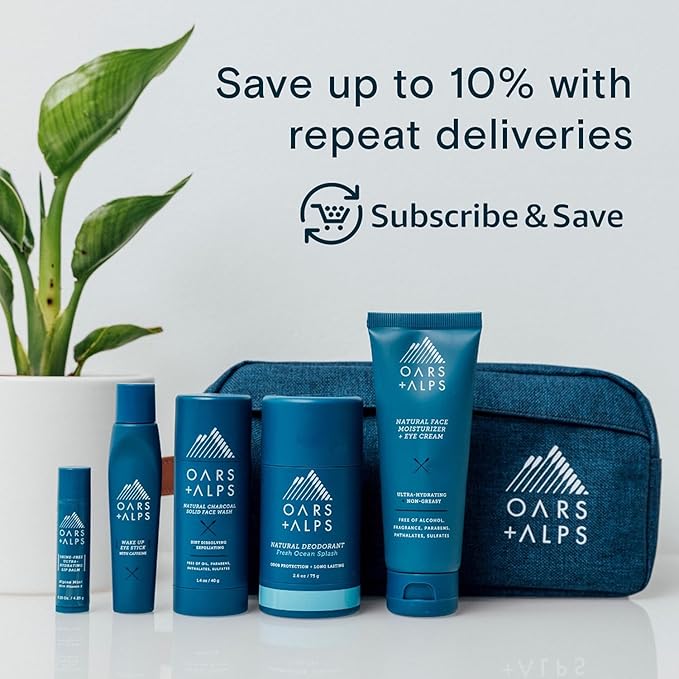 Oars + Alps Sunscreen Body Lotion for Everday Use, SPF 35 Body & Face Sunscreen Lotion, Infused with Aloe Leaf & Vitamin E, No White Residue, Water & Sweat Resistant, All Skin Types, Lightweight, 6oz