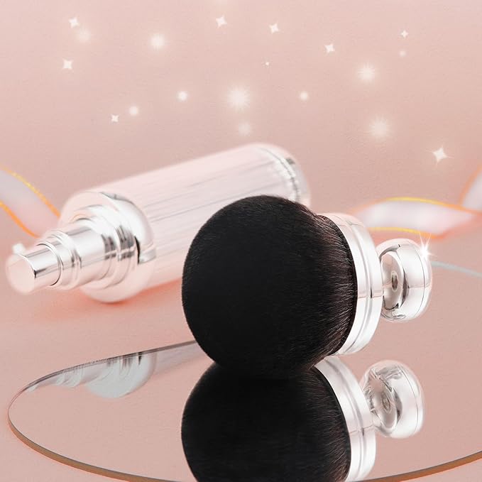 docolor Extra Large Body Makeup Brush For Self Tanner, 3 Inch Width Self Tanning Brush Kabuki Brush, Soft synthetic hair, for Foundation, self-tanners, bronzer, sun blocks, powder, For Face and Body