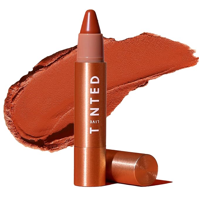 Live Tinted Huestick: All-over Color Corrector Multistick for Brighter, Balanced Skin, Works on Lips, Cheeks, And Eyes, Vitamins C+E Soothes, Heals & Nourishes Damaged Skin - Rise 3g / 0.1oz