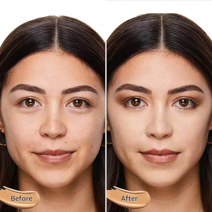 Mushroom Head Air Cushion CC Cream - Oil Control & Moisturizing Concealer Makeup Base, Brighten Long - Lasting Even Color Correcting Concealer Full Coverage for All Skin Types (Natural)