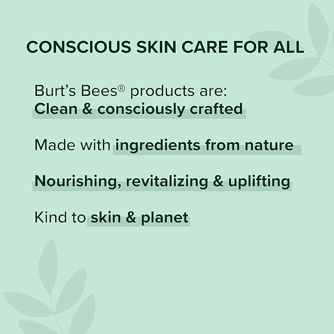 Burt's Bees Back to School Gifts Ideas, 5 Body Care College Dorm Products, Everyday Essentials Set - Original Beeswax Lip Balm, Deep Cleansing Cream, Hand Salve, Body Lotion & Foot Cream, Travel Size