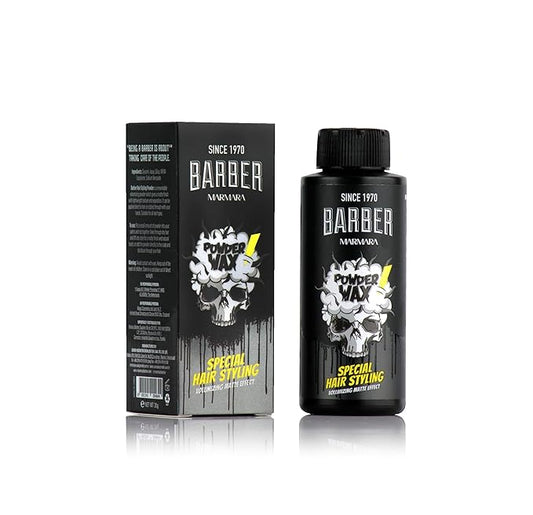 BARBER MARMARA Styling Powder with Matt Effect - Hair Powder for Women & Men, Modeling Powder for a Matte Look