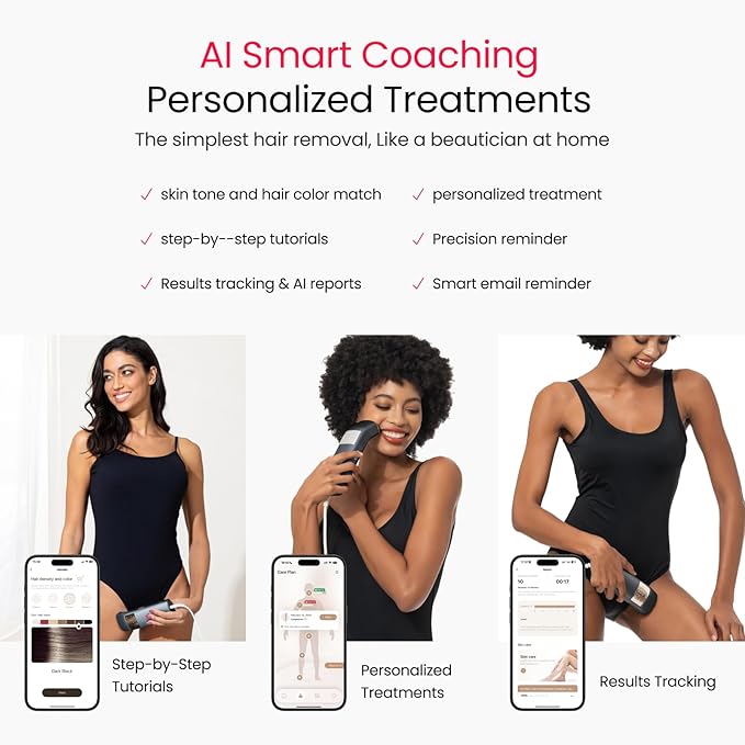 IPL Laser Hair Removal for Men, Dual Lights 100W, 35°F Sapphire Ice-Cooling, Quadruple-Pulse PHR Mode for Stubborn Hair, at Home Hair Removal Device for Armpits, Chest and Leg