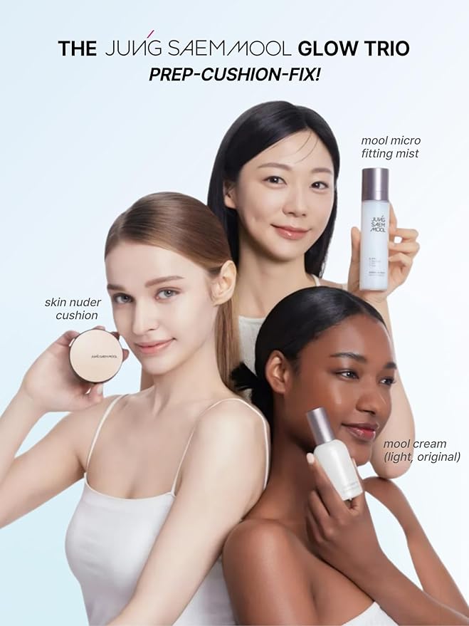 [JUNGSAEMMOOL OFFICIAL] Essential Skin Nuder Cushion (09 Bronze) | Refill Included | Natural Finish | SPF50 Broad Spectrum | Makeup Artist Brand