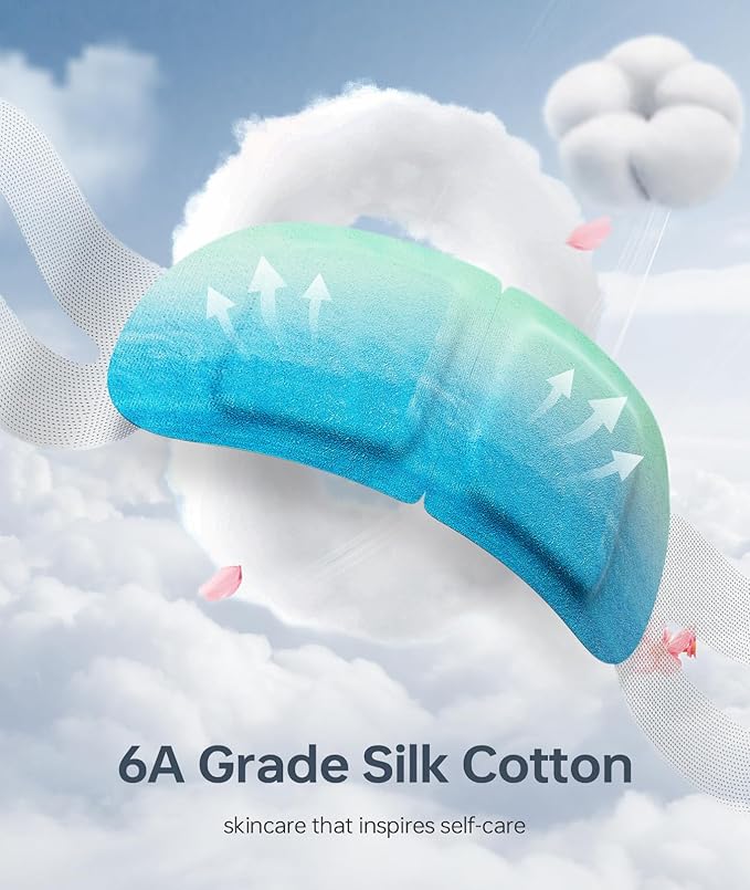 2 PCS Steam Eye Masks for Dry Eyes Warm Sleep Eye Mask