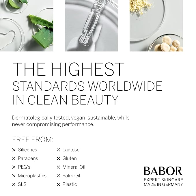 DOCTOR BABOR Lifting RX Comfort Vitamin C Serum, Infused with Hyaluronic Acid to Hydrate & Plump, Even Skin Tone, Reduces Fine Lines & Wrinkles, 20 ml