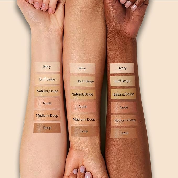 Mushroom Head Air Cushion CC Cream - Oil Control & Moisturizing Concealer Makeup Base, Brighten Long - Lasting Even Color Correcting Concealer Full Coverage for All Skin Types (Buff Beige)