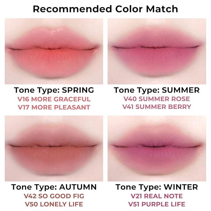 BBIA Last Velvet Tint MLBB Edition - Soft Creamy Matte Finish Lip Stain, Blur Effect & Velvety Texture, Long-Lasting, High Pigment, Non-Drying, Vegan, Korean Lip Makeup (V48 JOYFUL LIFE, Pack of 1)