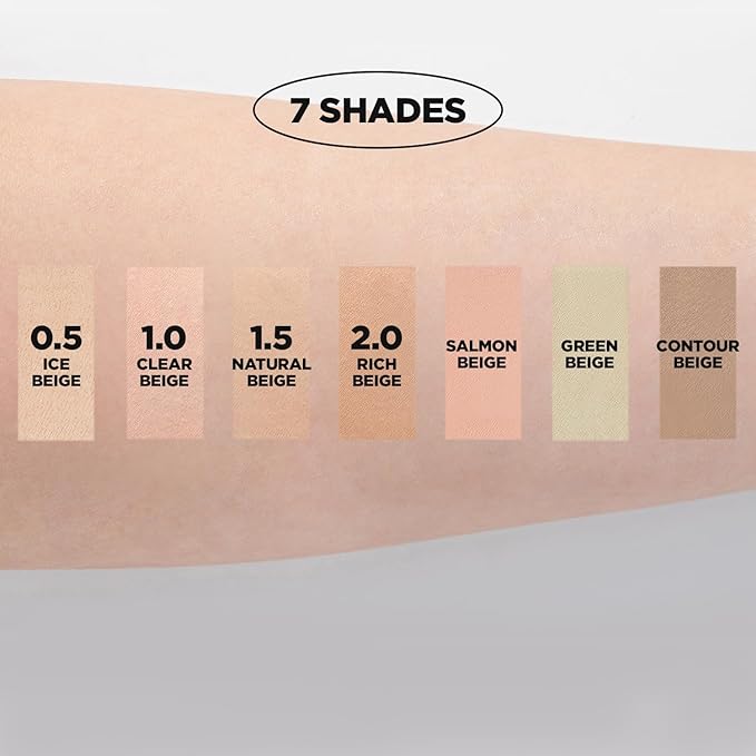 THESAEM Cover Perfection Concealer Pencil – Non Comedogenic spot Eraser - Conceal Blemish,Aging Spot,Acne&Freckle – Multi-Use Under Eye Concealer for Dark Circle,1.4g (1.5 Natural Beige)