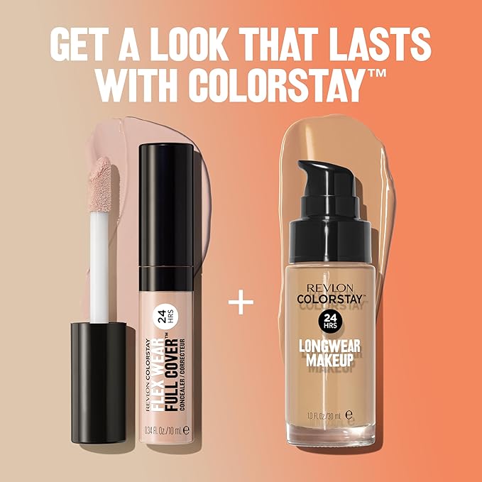 Revlon Liquid Foundation, ColorStay Face Makeup for Combination & Oily Skin, SPF 15, Medium-Full Coverage with Matte Finish, Rich Ginger (380), 1.0 oz