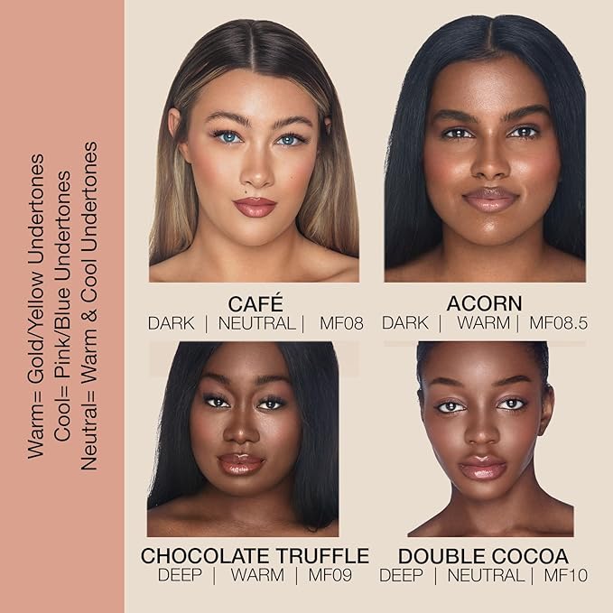 bellapierre Mineral Foundation SPF 15 - Loose Powder Foundation | Vegan & Cruelty Free Natural Makeup | Full Coverage Matte Finish | Hypoallergenic | Oil & Talc Free - 0.32 Oz - Nutmeg