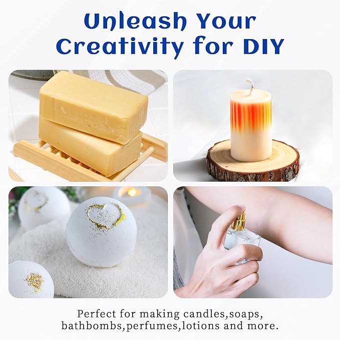 HIQILI Cinnamon Essential Oil for Candle, Spary & Diffuser - 100% Pure Natural - Indoor and Outdoor