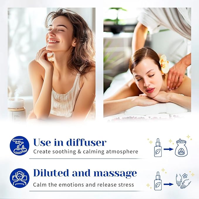 HIQILI Bergamot Essential Oil for Diffuser, Skin, Hair, DIY, 100% Pure & Natural - 3.38 Fl Oz (100 mL)