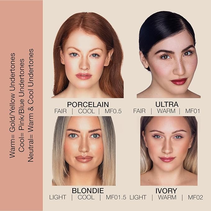 bellapierre Mineral Foundation SPF 15 - Loose Powder Foundation | Vegan & Cruelty Free Natural Makeup | Full Coverage Matte Finish | Hypoallergenic | Oil & Talc Free - 0.32 Oz - Maple