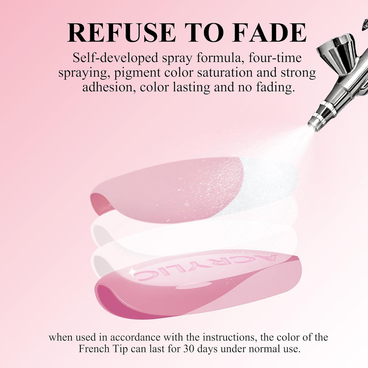 French Gel Nail Tips - Jofay Fashion French Tip Press on Nails, 10-Piece Set 320Pcs Short Square Nail Tips, Pre-applied Tip Primer & Base Coat, No Need to File Fake Nails for Nail Extension, 16 Sizes