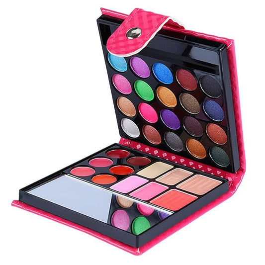 32 Colors Eyeshadow Palette Makeup Contouring Kit Combination with Lipgloss, Blusher and Concealer #1 - Perfect for Professional and Daily Use