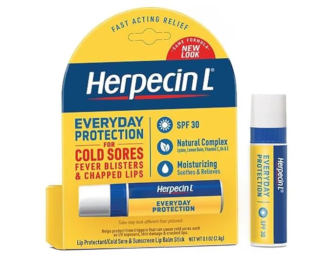 Herpecin-L Everyday Protection SPF 30 Lip Balm 0.1 Oz. - Pack of 6