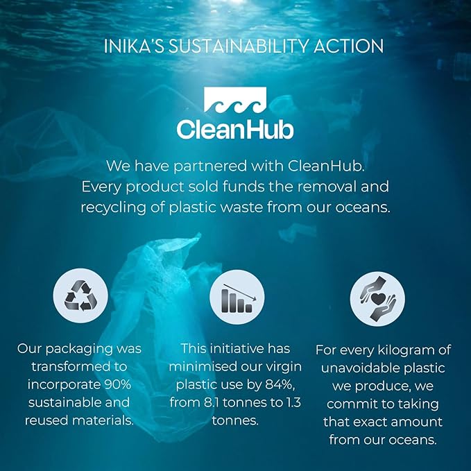 INIKA Organic BB Cream Foundation - Vegan Makeup with Hydrating Prickly Pear, Jojoba, and Pomegranate Seed Oil - Lightweight, Radiant BB Glow for Balanced Skin Tone, Cream 1 fl oz