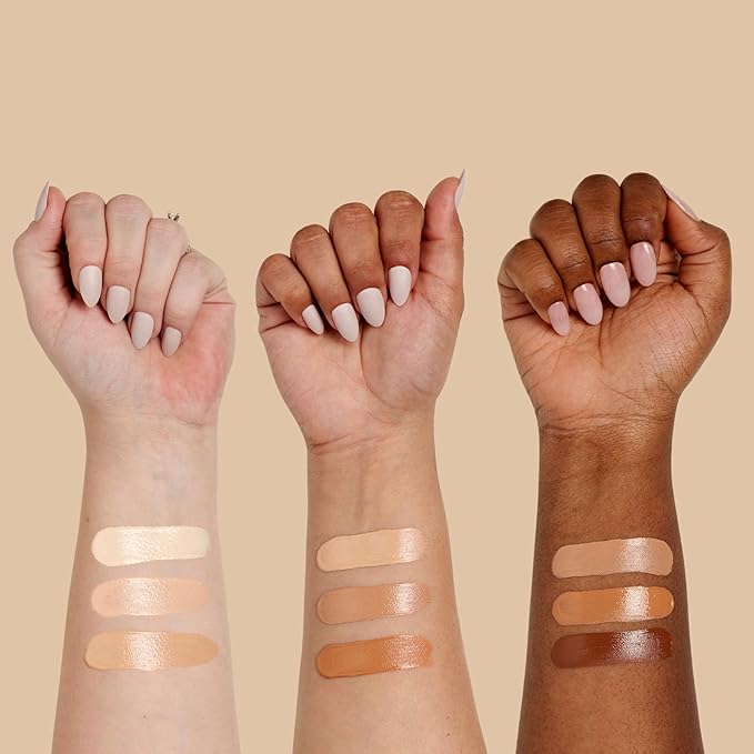 Sigma Beauty Skin Perfector – Hydrating Skin Tint Foundation for Lightweight, Buildable Coverage, With Hyaluronic Acid, Niacinamide Serum, and More (6 Dark Rich Tint, 1.12oz)