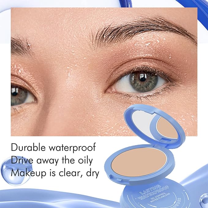 Maycheer Face Powder, Maycheer Lasting Waterproof Face Powder - Oil Absorbing Powder for Face, Lasting and Waterproof (04# TRANSLUCENT, 0.35 Ounce)