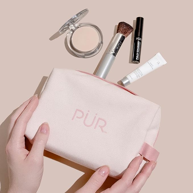PÜR Beauty Multitasking Essentials Best Sellers Kit, Everyday Look Deluxe Kit, Condition & Moisturize Skin, Cruelty Free, Tan