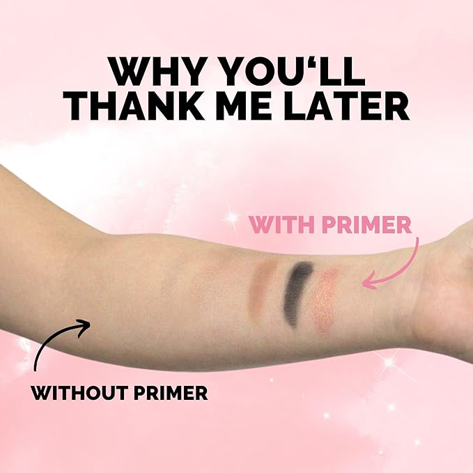Elizabeth Mott Thank Me Later Eye Primer - Long-Lasting, Eyeshadow Primer Base for Oily Lids & Crease-Free Wear - Smudge-Proof, Lightweight, Cruelty-Free - 10g