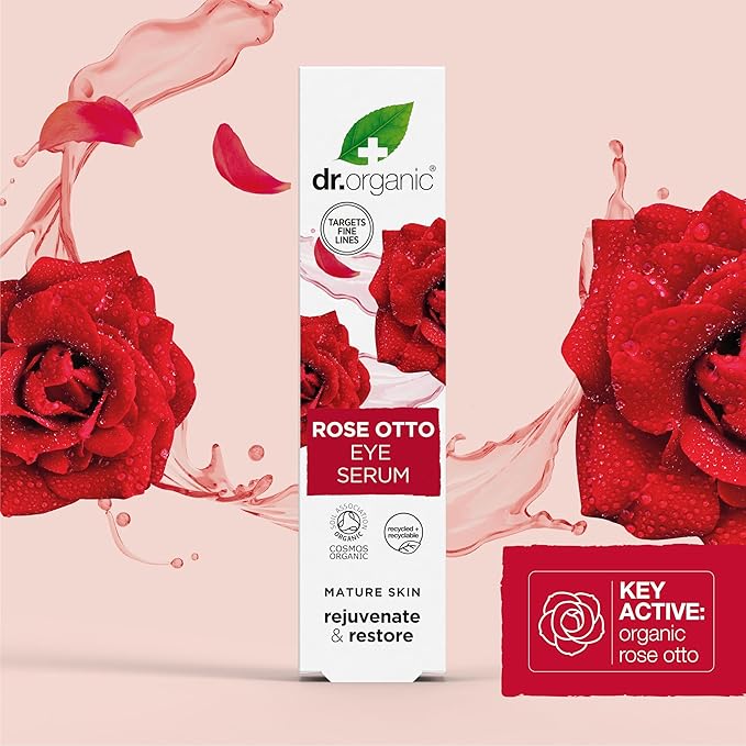 Organic Doctor Rose Otto Eye Serum, 0.5 Fluid Ounce