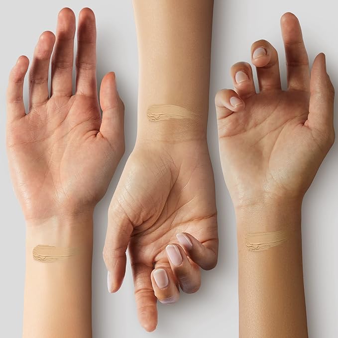 e.l.f. Hydrating Camo Concealer, Lightweight, Full Coverage, Long Lasting, Conceals, Corrects, Covers, Hydrates, Highlights, Medium Golden, Satin Finish, 25 Shades, All-Day Wear, 0.20 Fl Oz