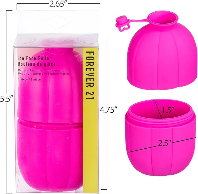 Ice Face Roller - 1pc Ice Roller for Face, Ice Facial Tools, Face Depuffer | Skincare Beauty Tools + Accessories