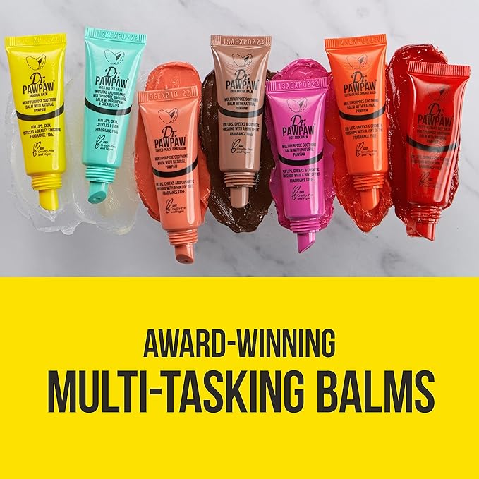 Rich Mocha Balm, Multi-Purpose Natural No Fragrance, for Hydrating Lips, Skin, Hair, Cuticles, Nails & Beauty Finishing (25 ml)