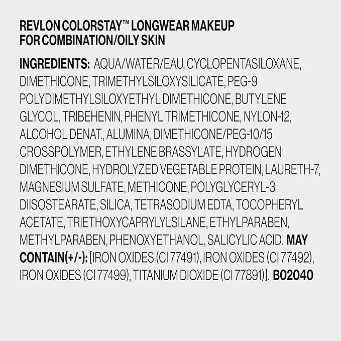 Revlon Liquid Foundation, ColorStay Face Makeup for Combination & Oily Skin, SPF 15, Medium-Full Coverage with Matte Finish, Rich Ginger (380), 1.0 oz