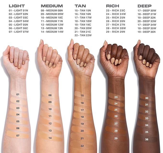 Morphe Lightform Liquid Foundation - Extended Hydration Foundation Makeup with a Lasting, Natural Radiant Finish - Long-Wearing Formula with Buildable, Medium Coverage - Tan 18W (1.01 fl oz)